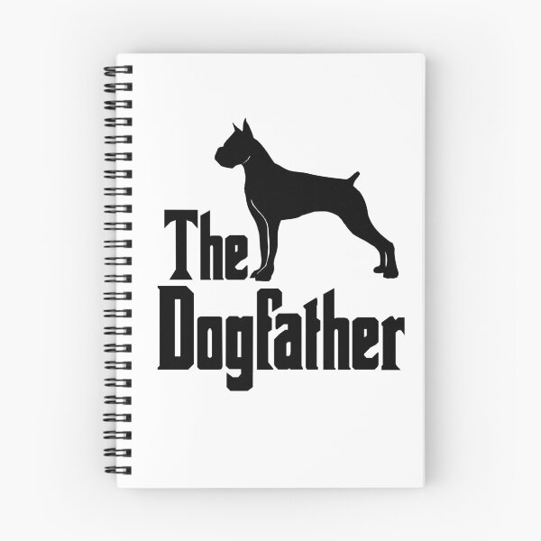 Item preview, The Dogfather Boxer Dog funny gift idea designed and sold by HEJAshirts.
