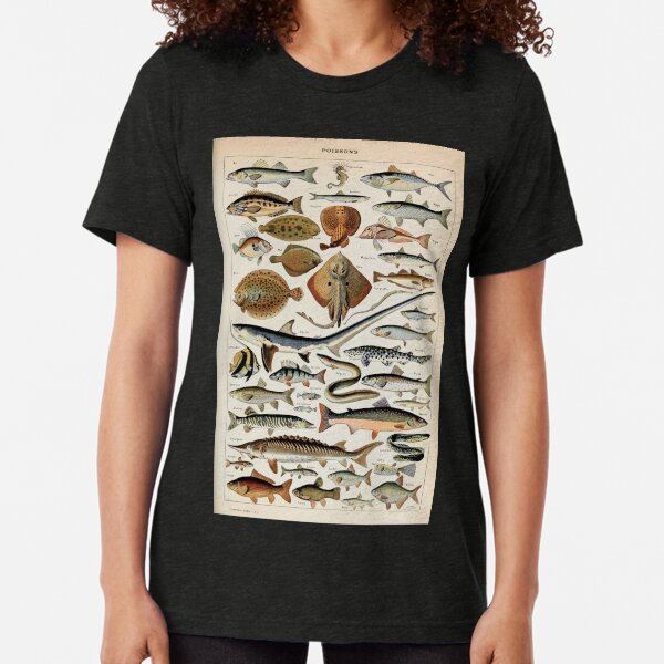Adolphe Millot poissons pour tous Vintage T-Shirt