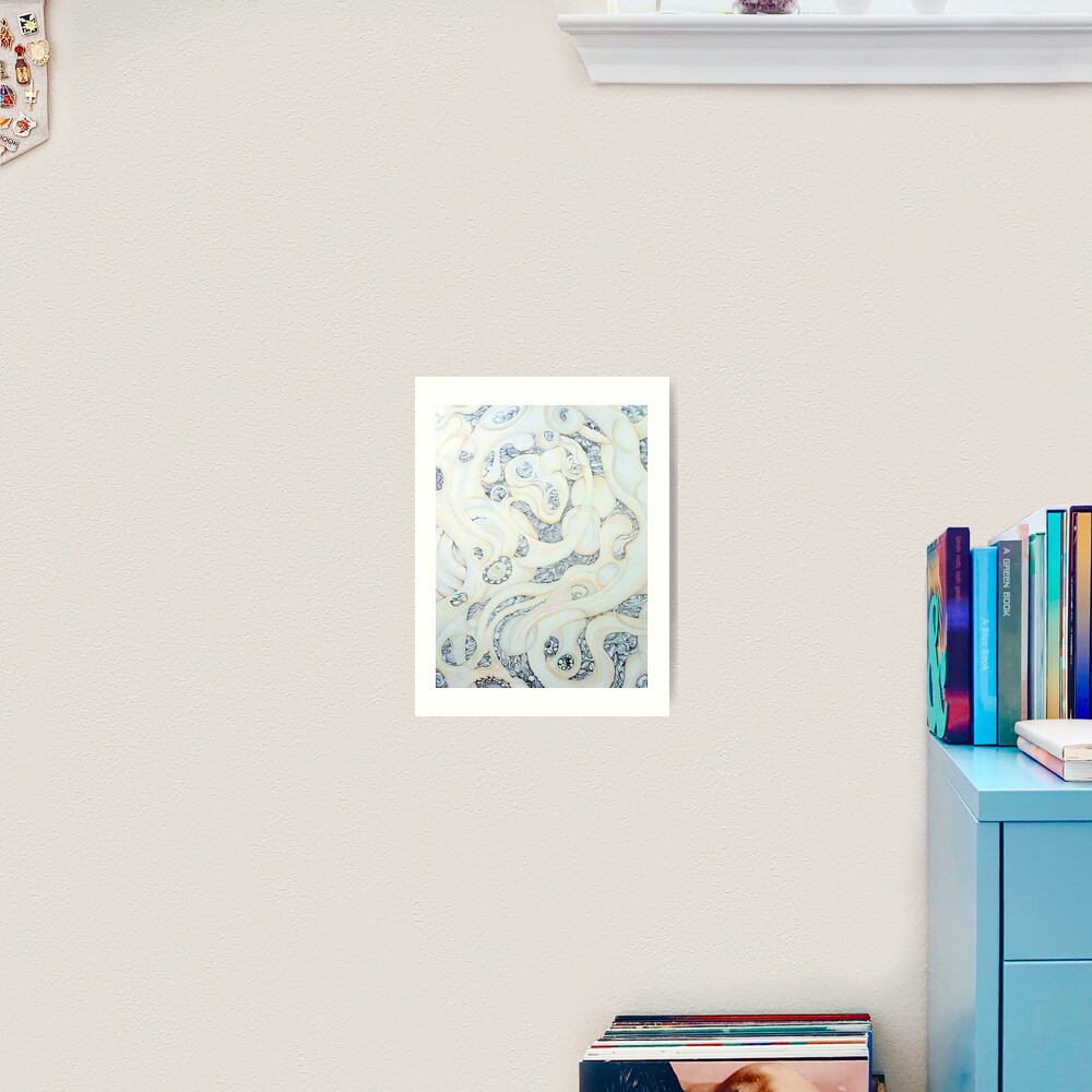 Thinking Art Print