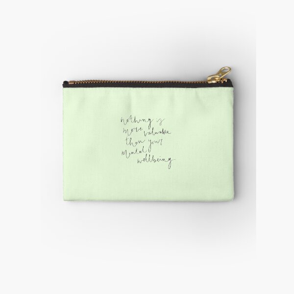 Item preview, Nothing is More Valuable than your Mental Wellbeing designed and sold by francescasophia.