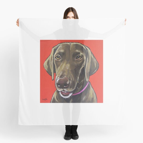 Item preview, Chocolate Lab Painting, Cute Lab Art designed and sold by leekellerart.