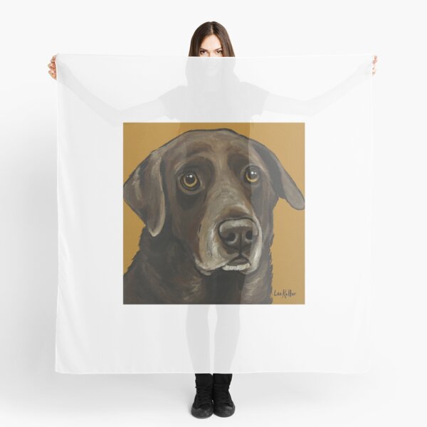 Item preview, Chocolate Lab Art, Cute Lab, Lab Painting designed and sold by leekellerart.