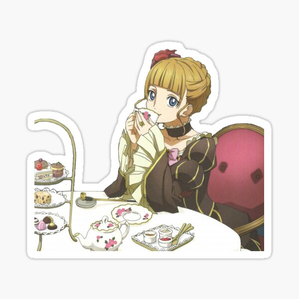 Beatrice Tea Time Sticker