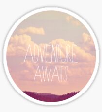 Adventure Awaits Sticker