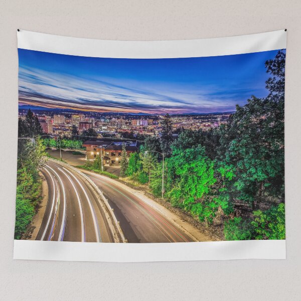 Item preview, spokane washington downtown designed and sold by ALEX GRICHENKO.