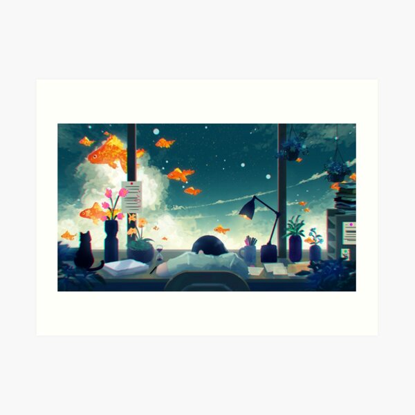 Dreaming... Art Print