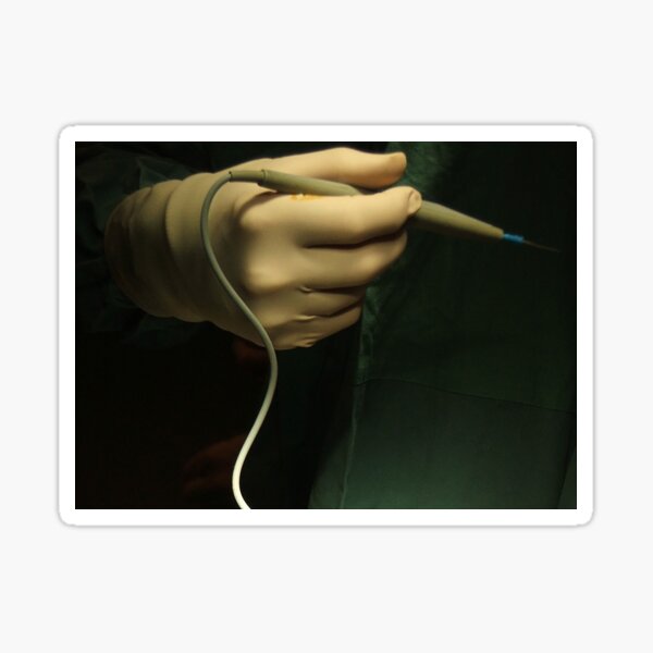 Scrubbed - photography Sticker