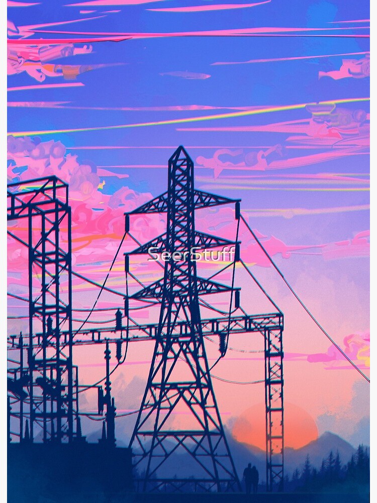 Thumbnail 2 of 2, Art Board Print, Evening Hour designed and sold by SeerStuff.