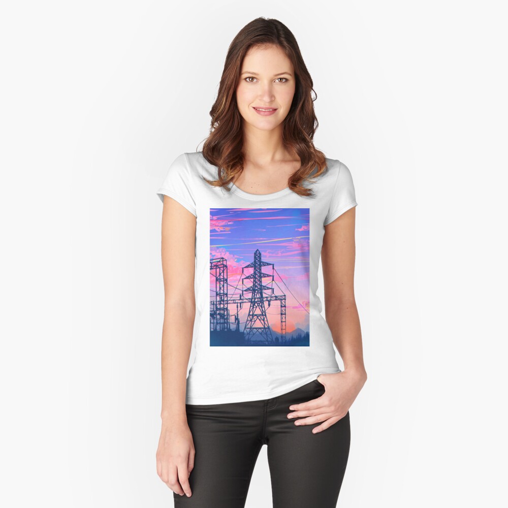 Item preview, Fitted Scoop T-Shirt designed and sold by SeerStuff.
