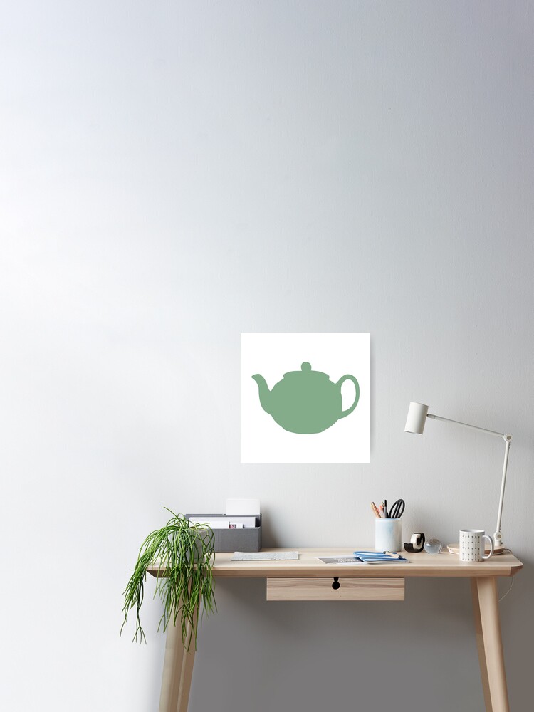 The office, Jim's Green Tea Pot to Pam- just the kettle Art Print