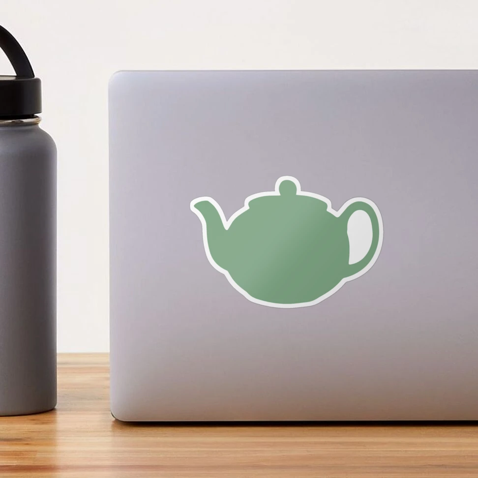 The office, Jim's Green Tea Pot to Pam- just the kettle Sticker