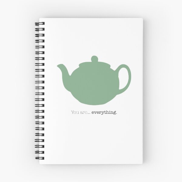 Item preview, Tea Pot from the TV show the office with a quote, Jim's gift to Pam designed and sold by zdoehling.