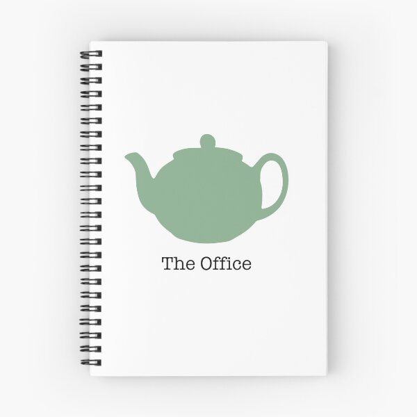 Item preview, Jim's Green Tea Pot to Pam- Kettle image with title The office designed and sold by zdoehling.