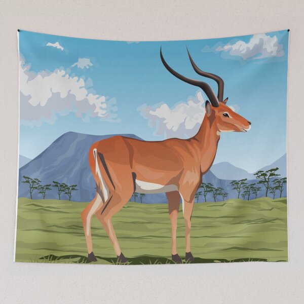 Item preview, Gazelle in Africa designed and sold by pugmom4.