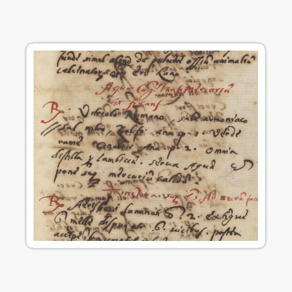 Item preview, Medieval Medical Book Page designed and sold by avidfan2000.