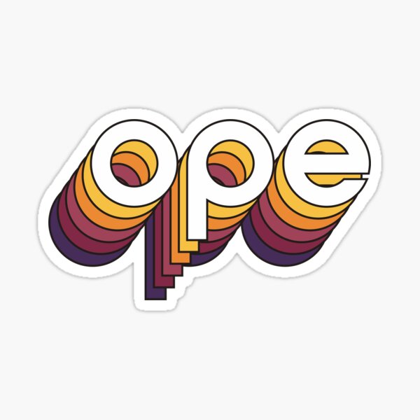 Item preview, Ope! Summer Sunset Colorway designed and sold by ope-store.