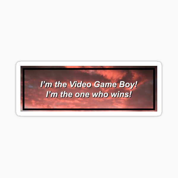 Item preview, I'm the Video Game Boy designed and sold by catgrump.