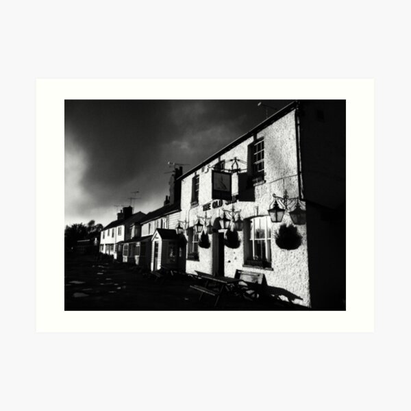 Old Ship Inn, Heybridge - Mono Art Print