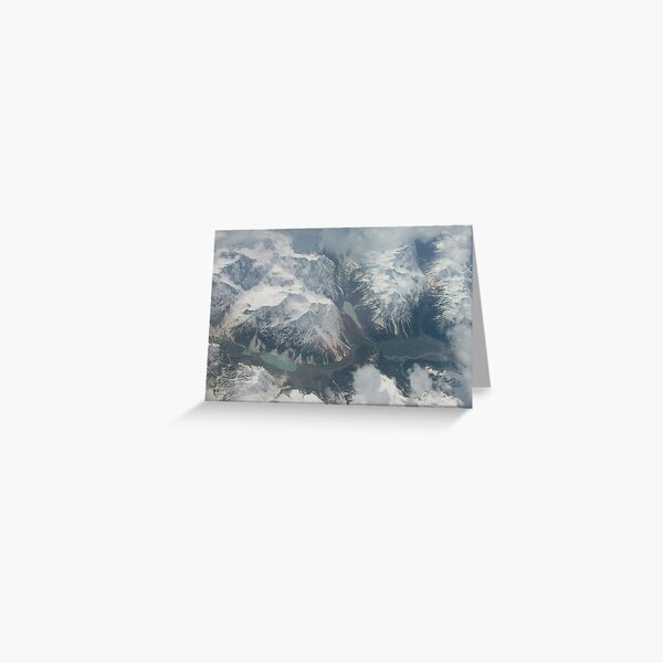 Snow Capped Greeting Card