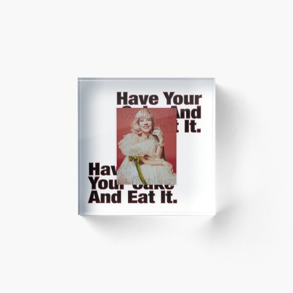 Lily Allen - Have Your Cake And Eat It. Acrylic Block