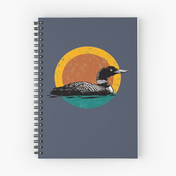 Item preview, Loon Sunset- Faded Look with Retro Colors designed and sold by Rachel Nagel.