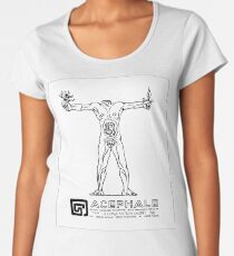 ACEPHALE Georges Bataille Secret Society Emblem Frauen Premium T-Shirts