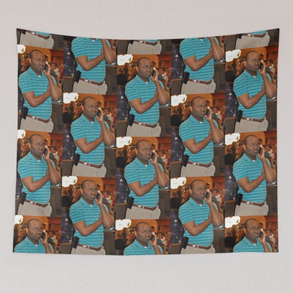 Item preview, Black Guy on the Phone designed and sold by Meme Economy.