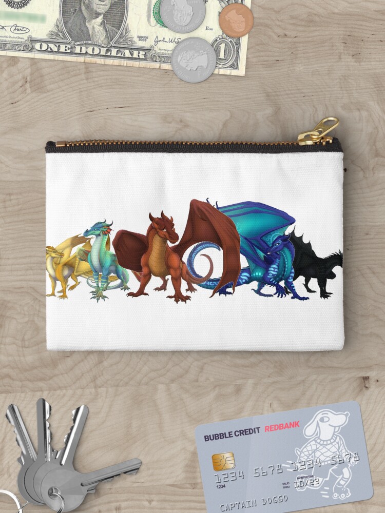 Thumbnail 3 of 4, Zipper Pouch, Wings of Fire - Dragonets of Destiny designed and sold by TheDragonReborn.