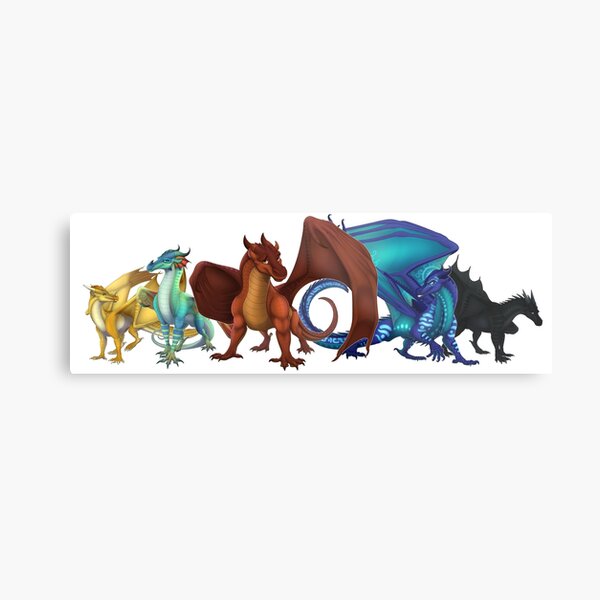 Wings of Fire - Dragonets of Destiny Metal Print