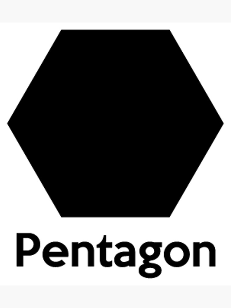 Pentagon Shape - Pentagon Hexagon Octagon 2d Clip Art ...