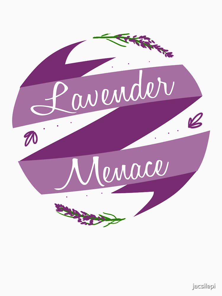 lavender menace tshirt