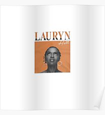 LAURYN HILL FUGEES 1990 VINTAGE INSPIRED DESIGN Poster