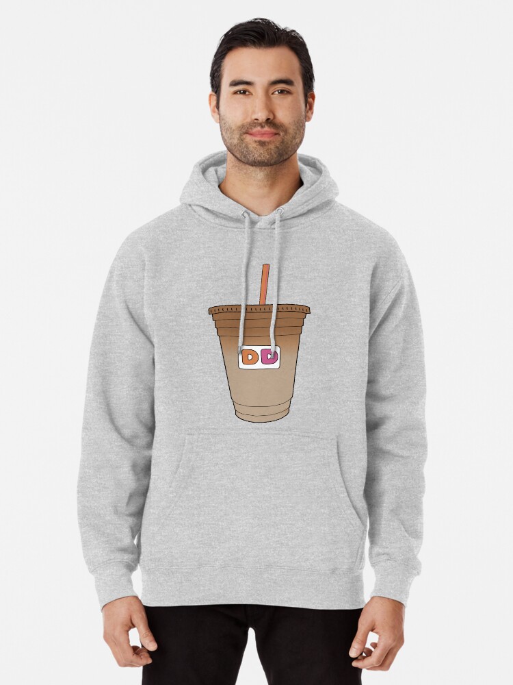 dunkin donuts brown sweatshirt