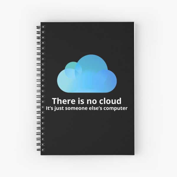 No hay nube Cuaderno de espiral