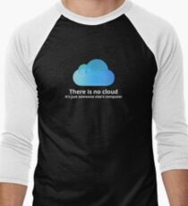 Camiseta ¾ bicolor para hombre No hay nube