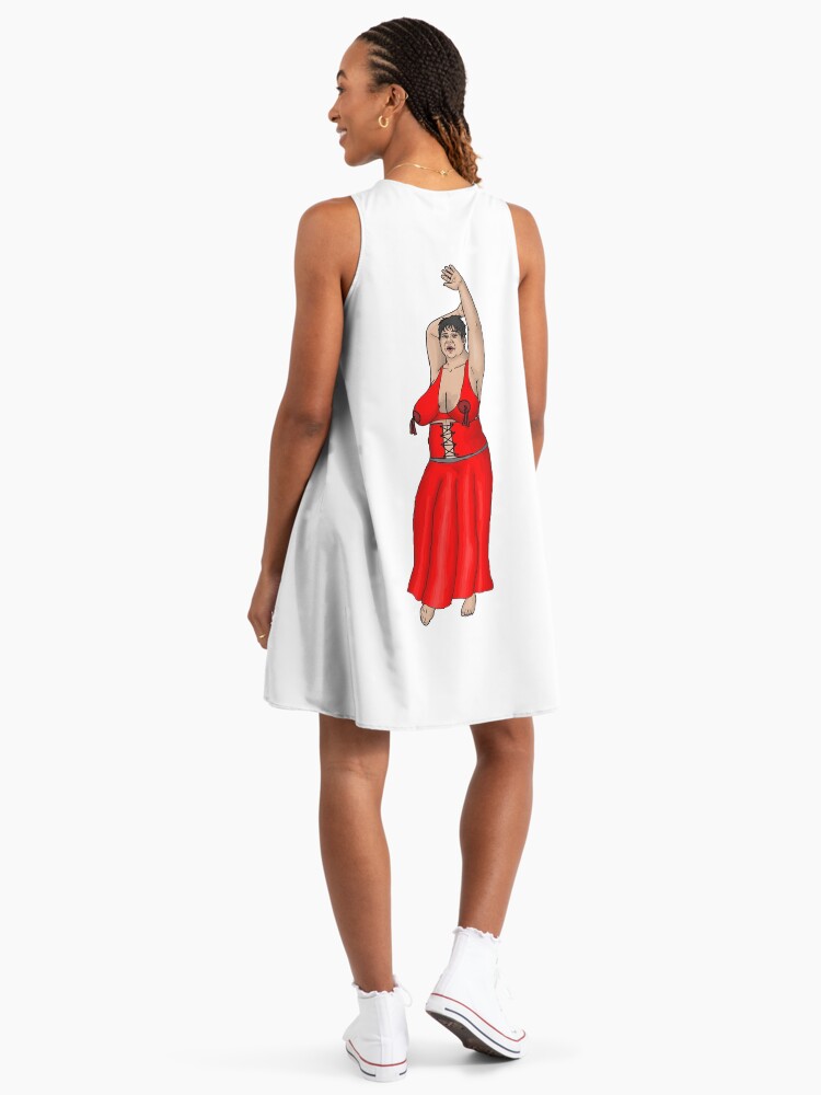 BBW Burlesque belly dancer" A-Line Dress by PinUpsandPulp | Redbubble