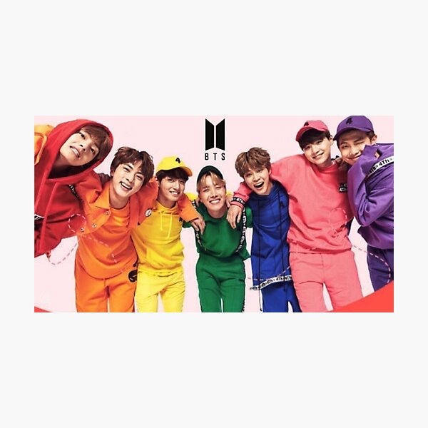 BTS Poster Photographic Print