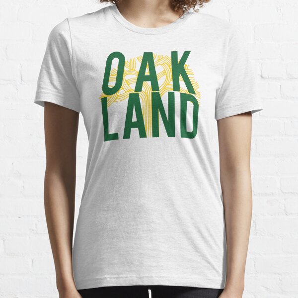 Oakland Green & Gold Essential T-Shirt
