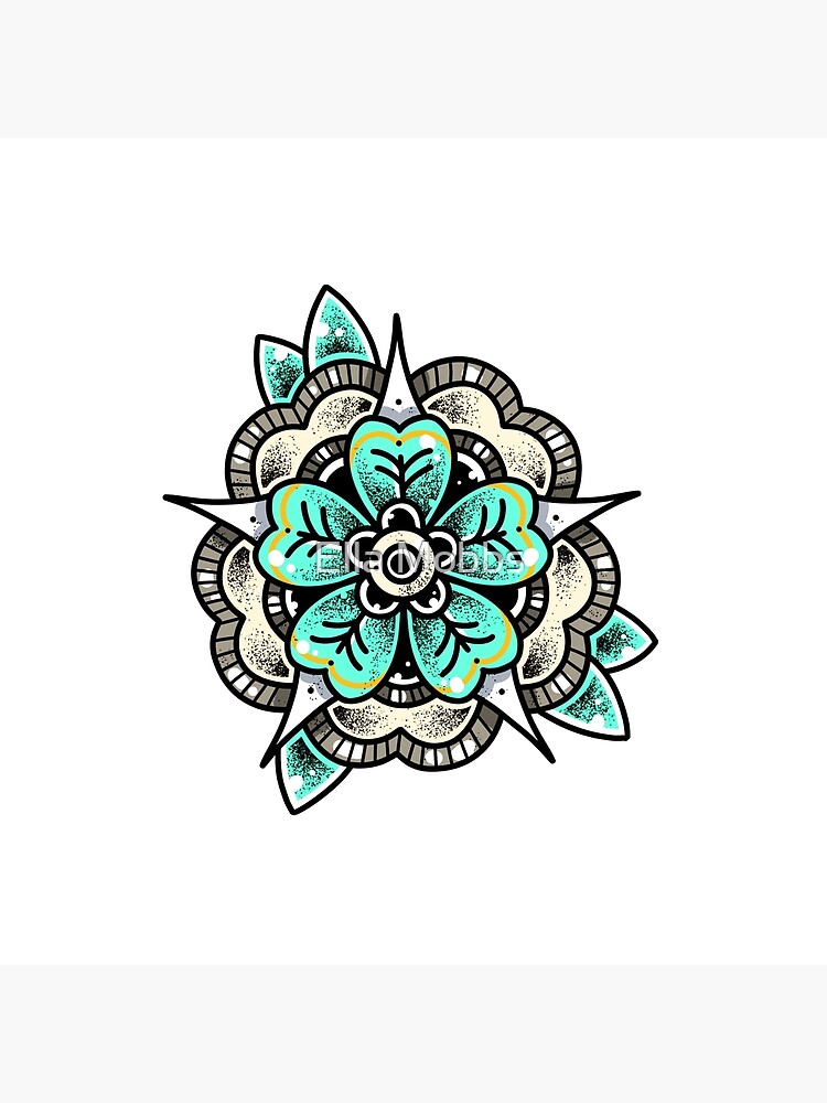 Lotus Mandala Back Tattoo | Tattoo Ideas