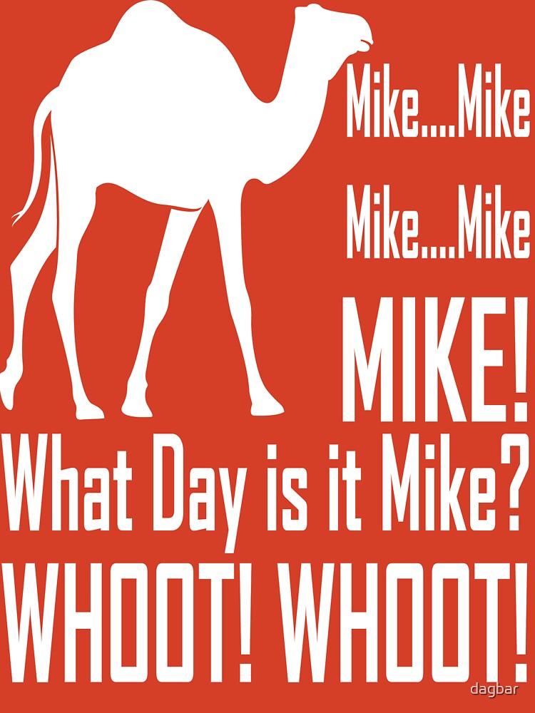 geico camel hump day mike mike mike