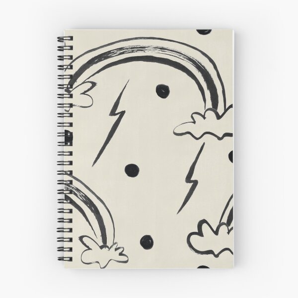 Item preview, rainbows with a chance of lightning ala dots designed and sold by dusie.