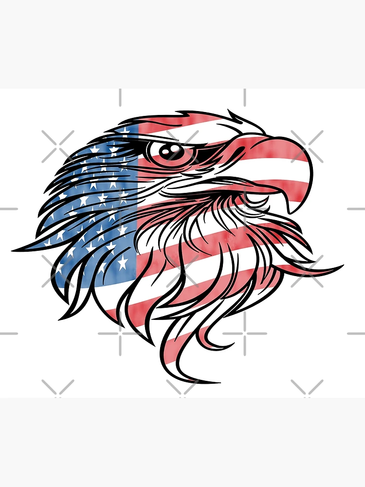 Thumbnail 3 of 3, Poster, Proud Eagle designed and sold by ColorfulCortex.
