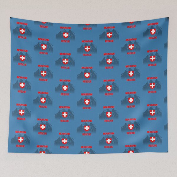 Item preview, Mountain Rescue - Red Text designed and sold by HippieWorks.