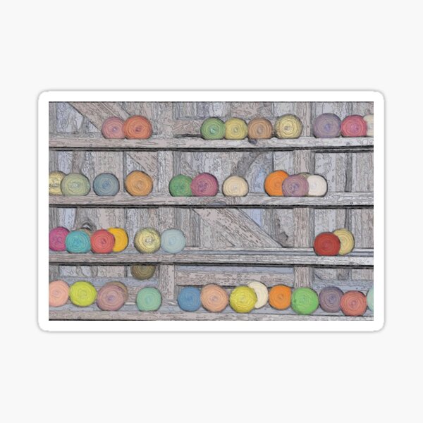 Balls of Yarn Sticker