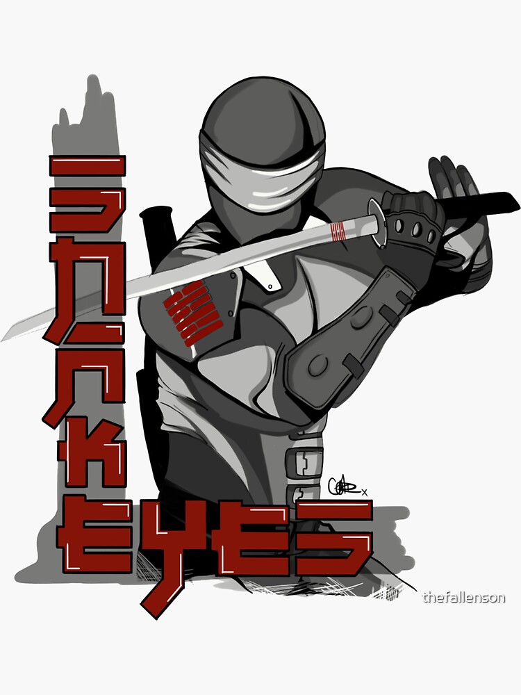 SNAKE EYES Sticker