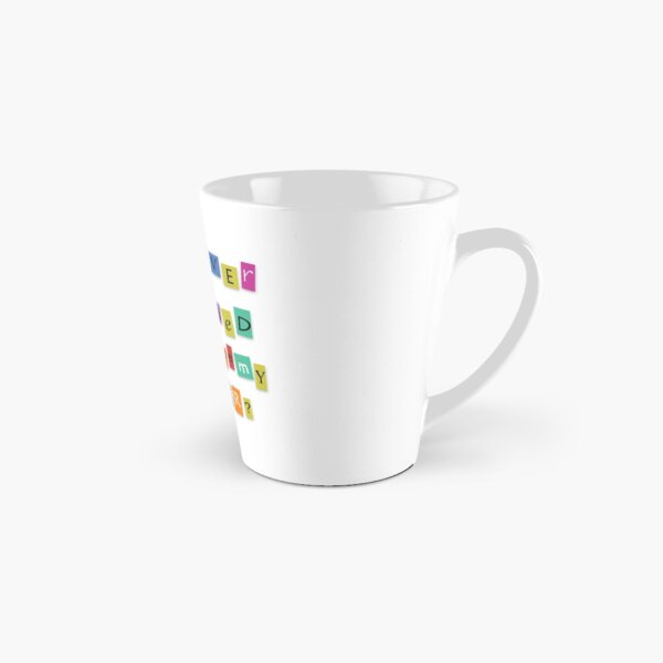 Jeremy Baxter - Ransom Note Tall Mug