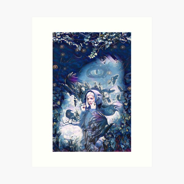 Aperçu de l'œuvre Aurora Aksnes Crows créée et vendue par Kelsey Johnson.