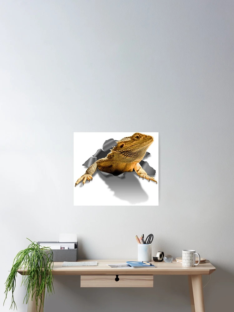 Thumbnail 2 of 3, Poster, Rippen Lizard designed and sold by Bartrand Design Studio.