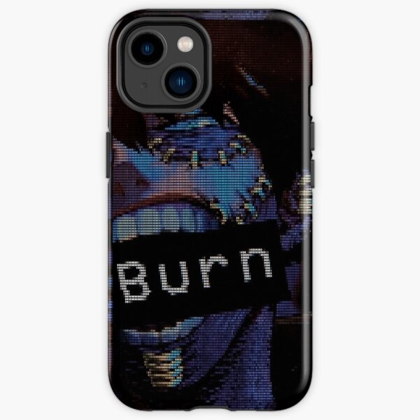 BNHA Dabi VHS Aesthetic 'Burn' iPhone Tough Case