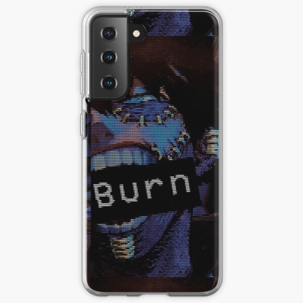BNHA Dabi VHS Aesthetic 'Burn' Samsung Galaxy Soft Case